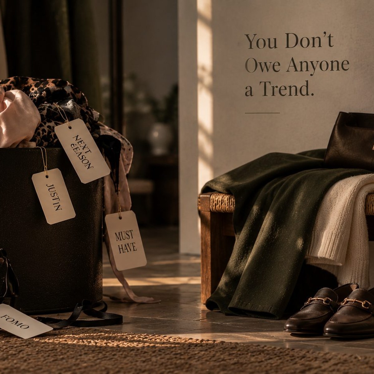 You Don't Owe Anyone a Trend