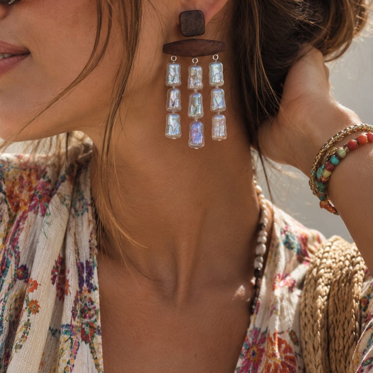 Baroque Pearl Earrings