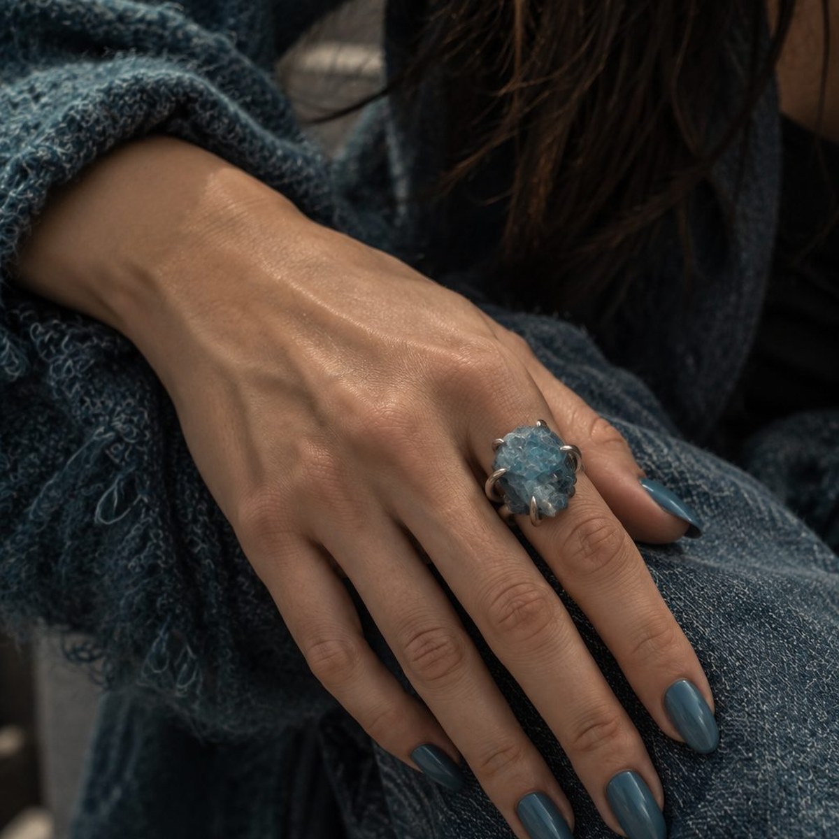 Raw Crystal Ring