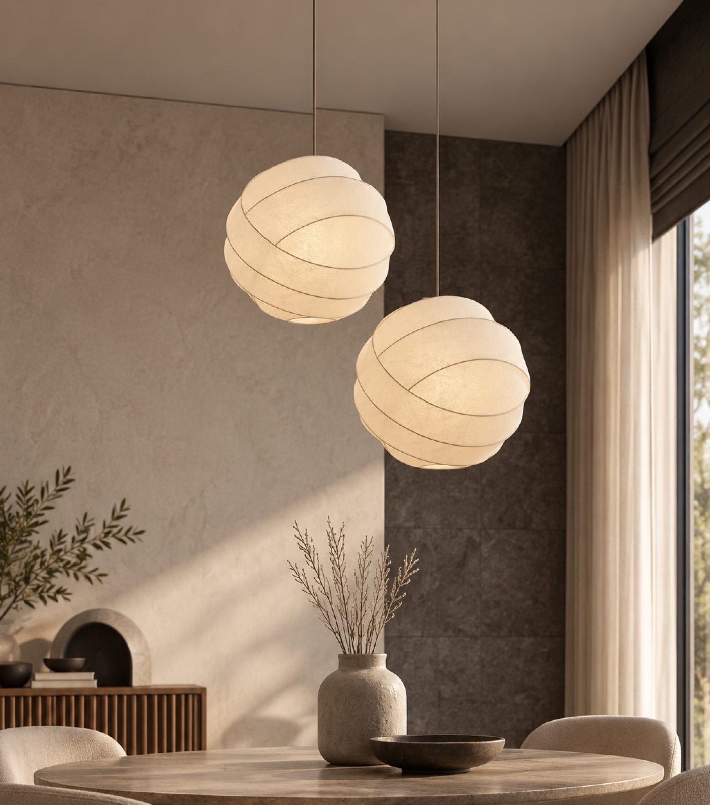 Silk LED Pendant
