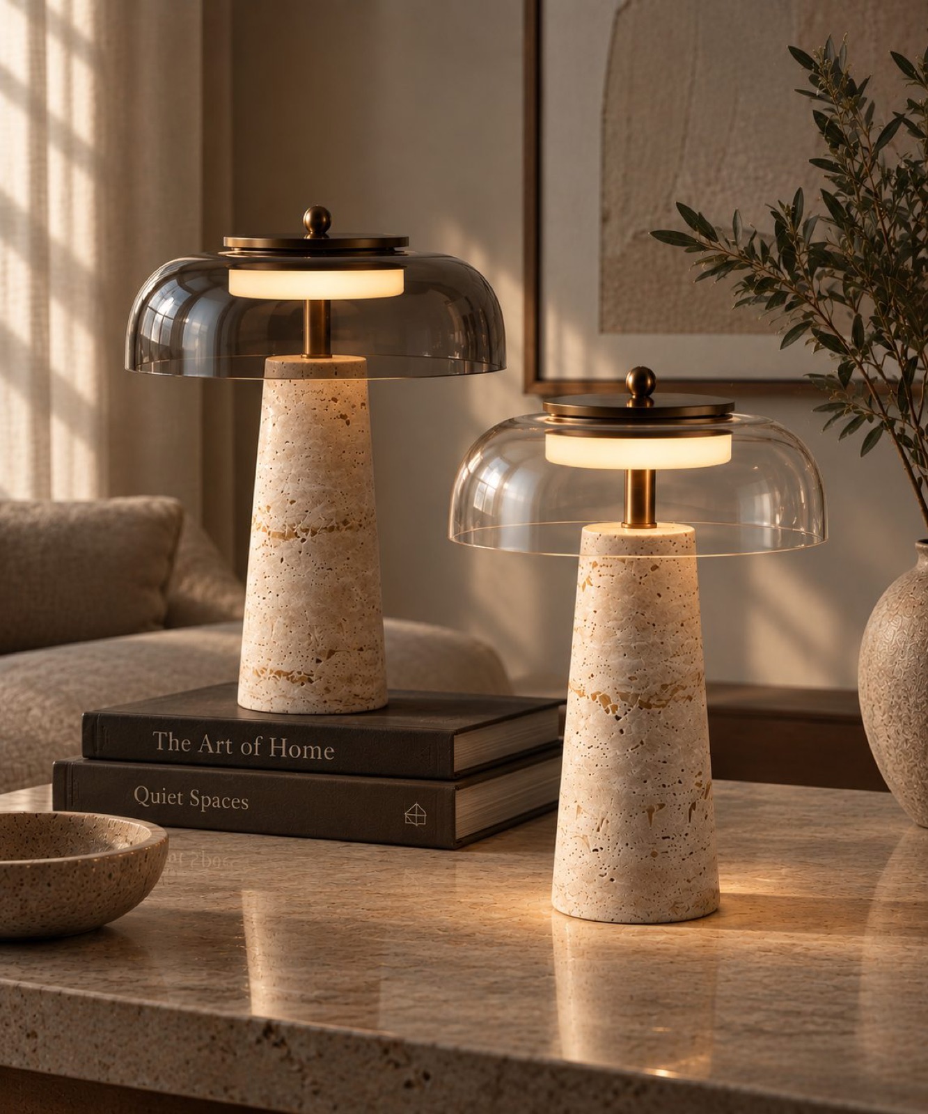 Stone + Glow + Calm