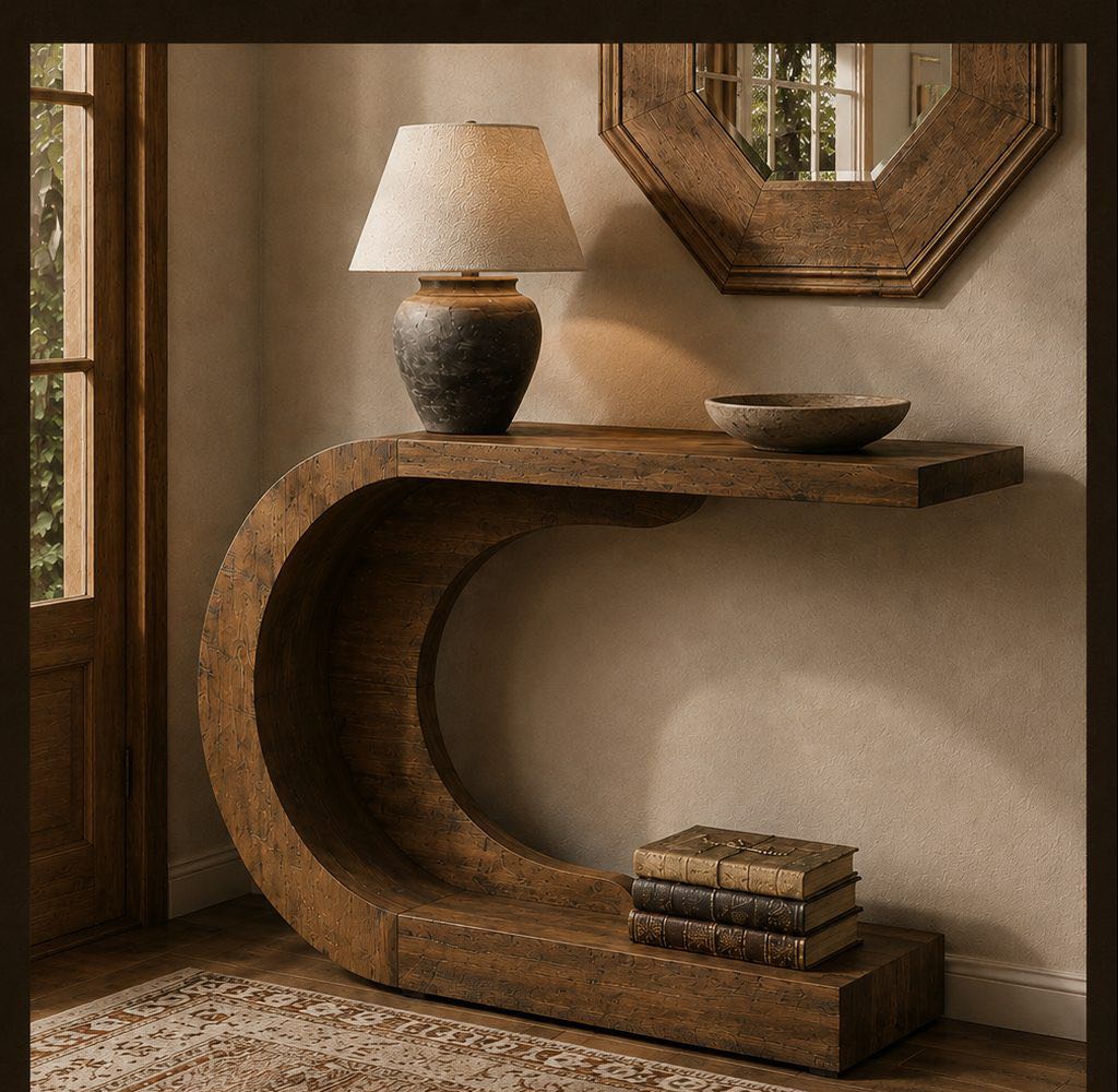 Wood + Curve + Warmth